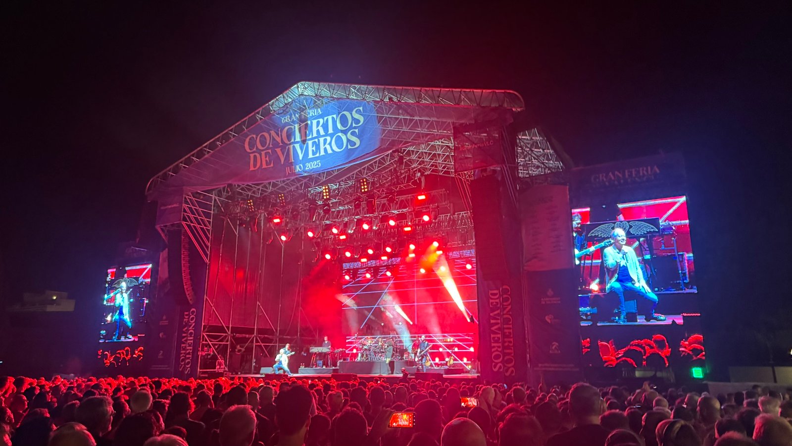 Simple Minds en Valencia por quique cuevas